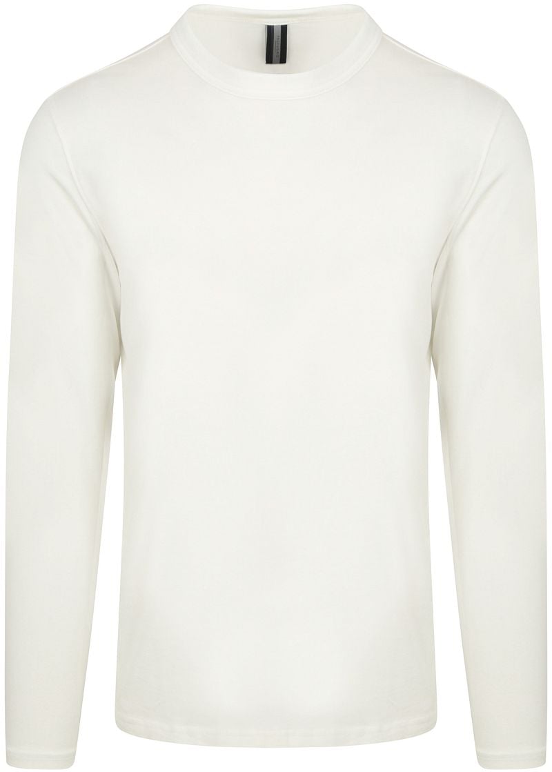 Profuomo Longsleeve T-Shirt Off White - Größe M günstig online kaufen