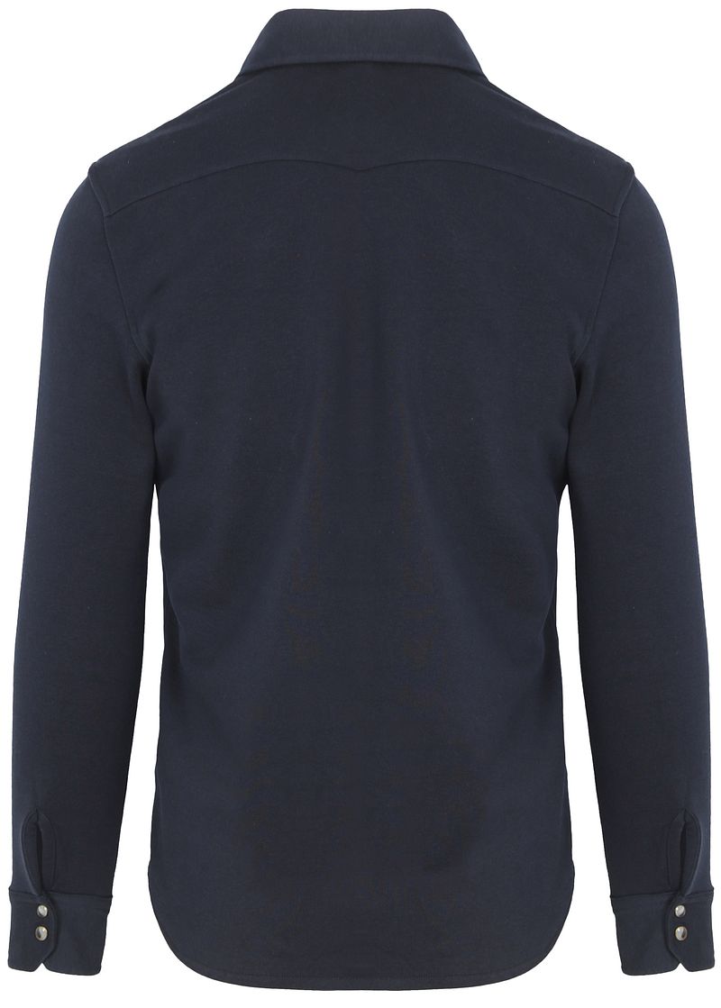 Profuomo Overshirt Western Jersey Navy