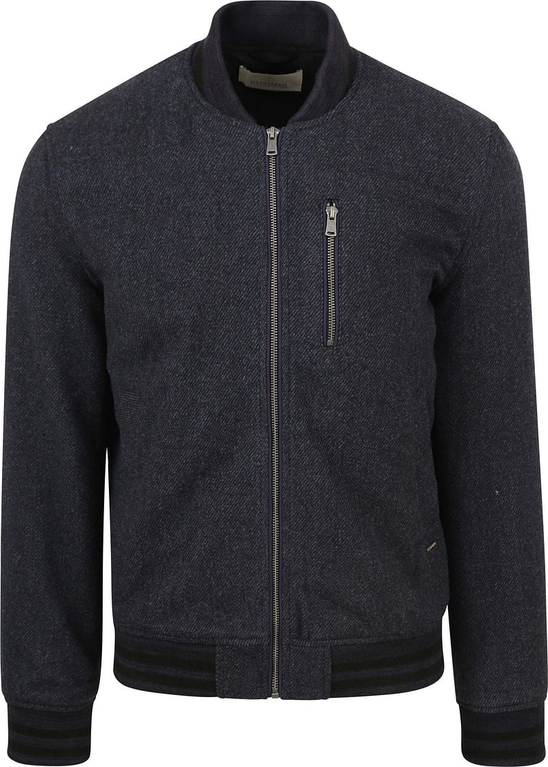 Dstrezzed Bodo Bomberjacke Wool Navy - Größe XL günstig online kaufen