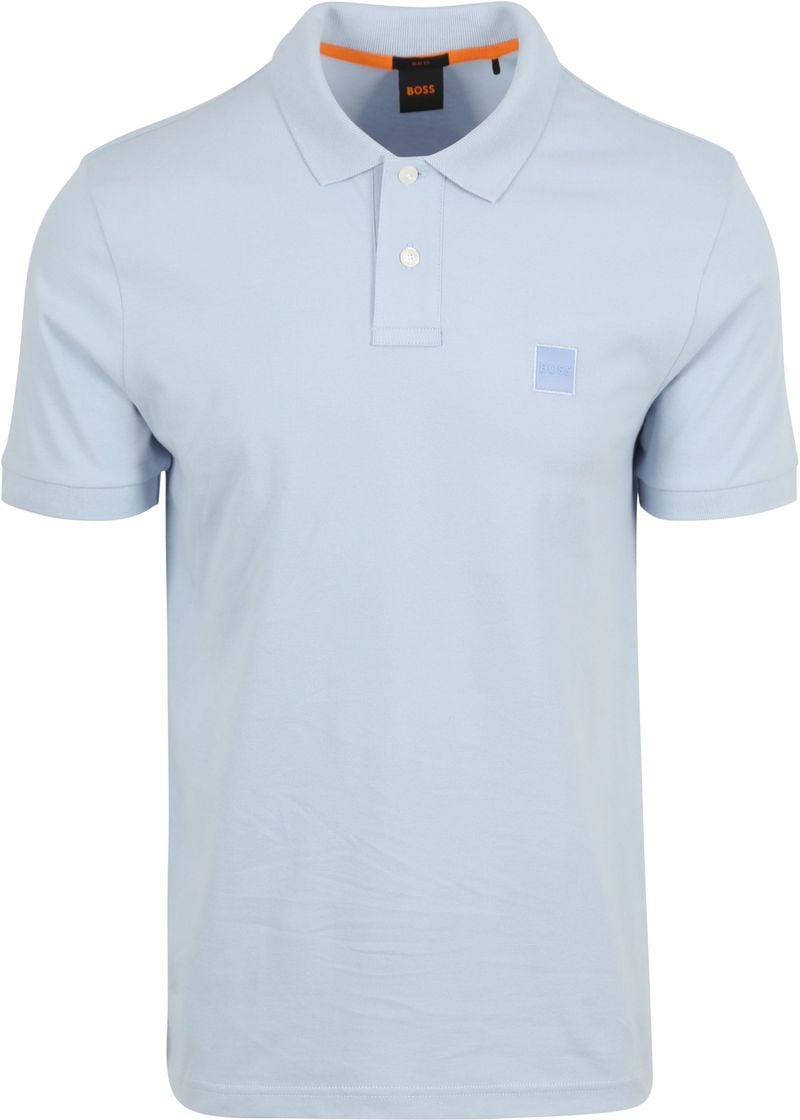 BOSS Heren Polo's & T-shirts Passenger Lichtblauw