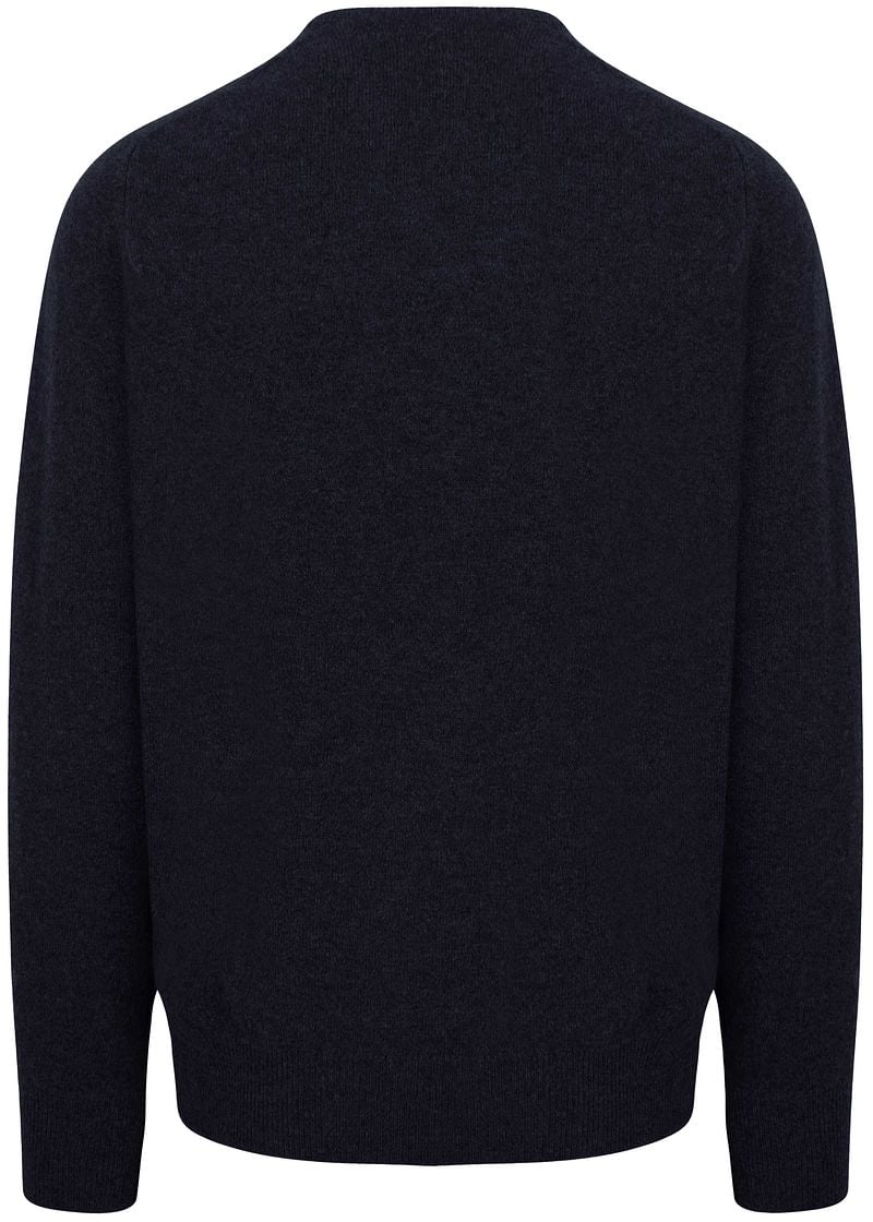 William Lockie Pullover Lambswool V Midnight Navy - Größe 3XL günstig online kaufen