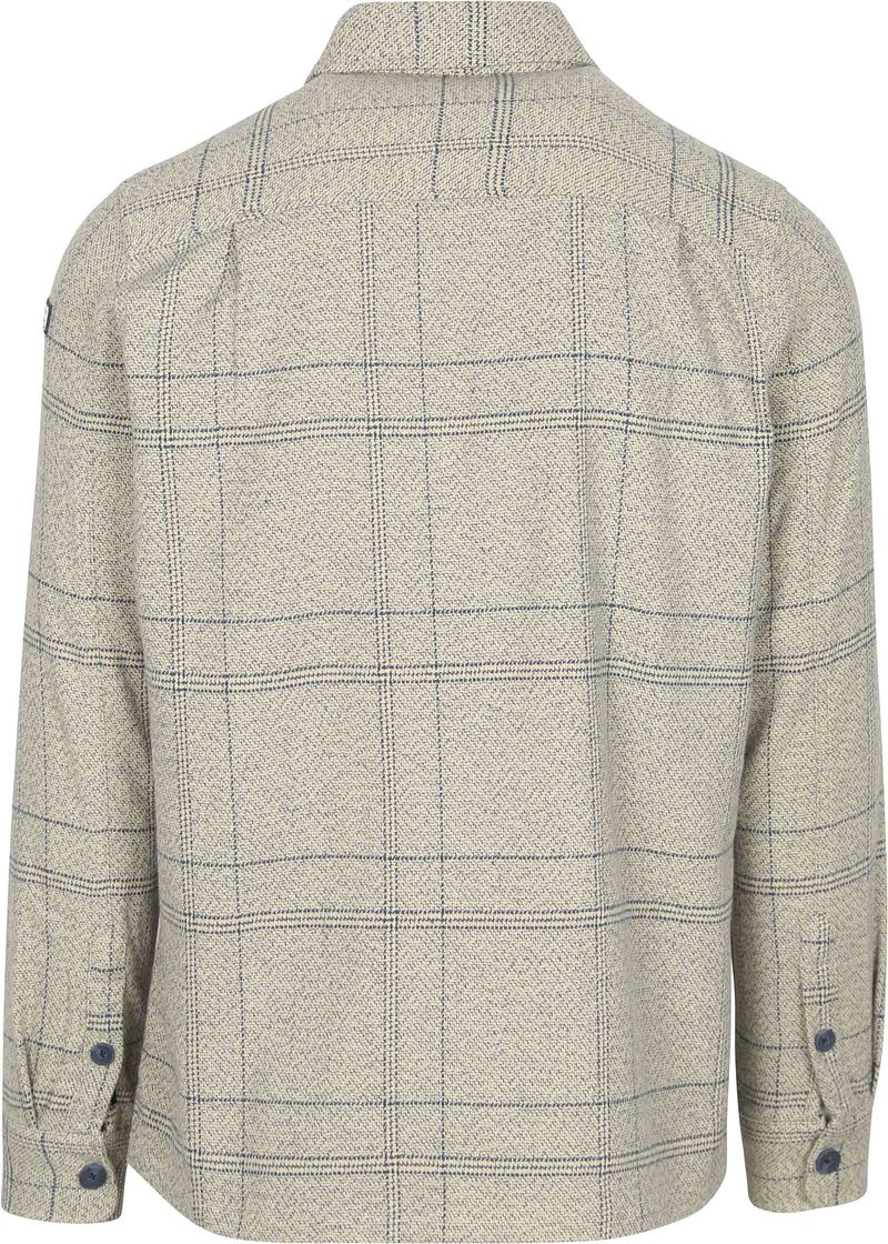 new zealand auckland NZA Overshirt Atlas Tenax Check Blauw