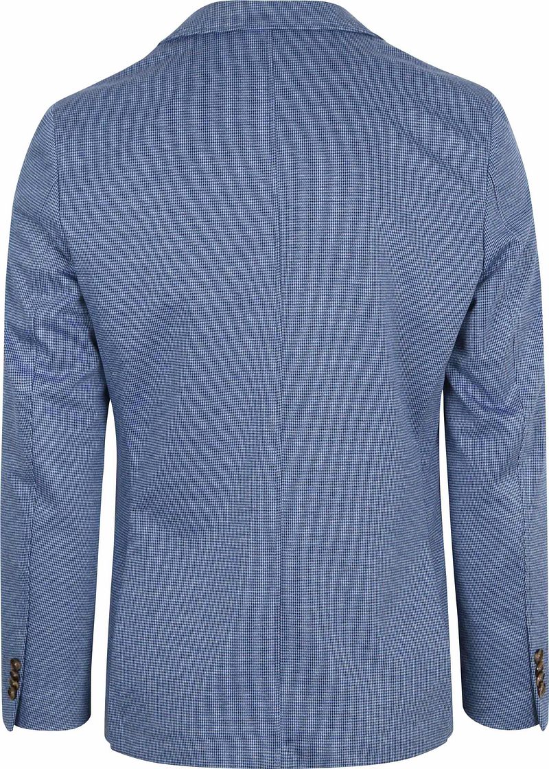 Suitable Colbert Face Print Jeans Blauw