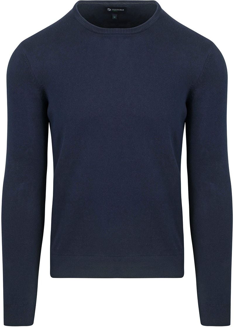 Suitable Respect Pullover Oinir Navyblau - Größe L günstig online kaufen