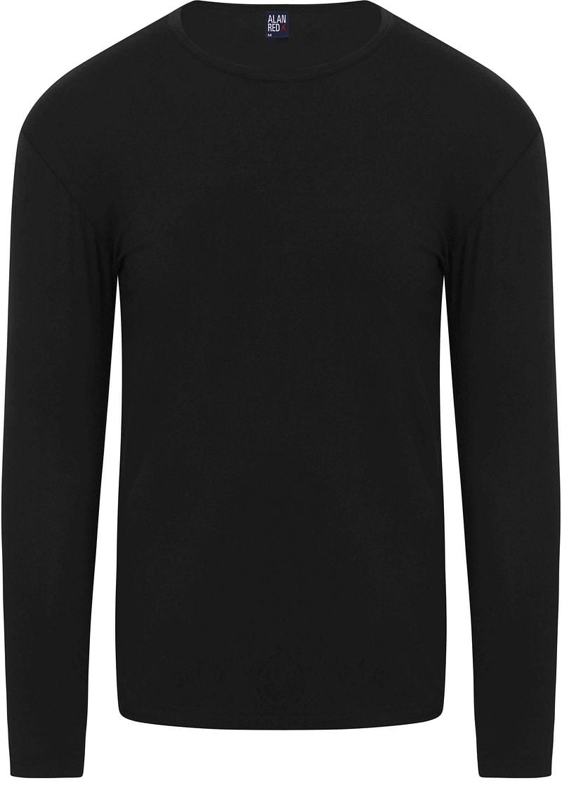 Alan Red Olbia Longsleeve T-shirt Schwarz - Größe S günstig online kaufen