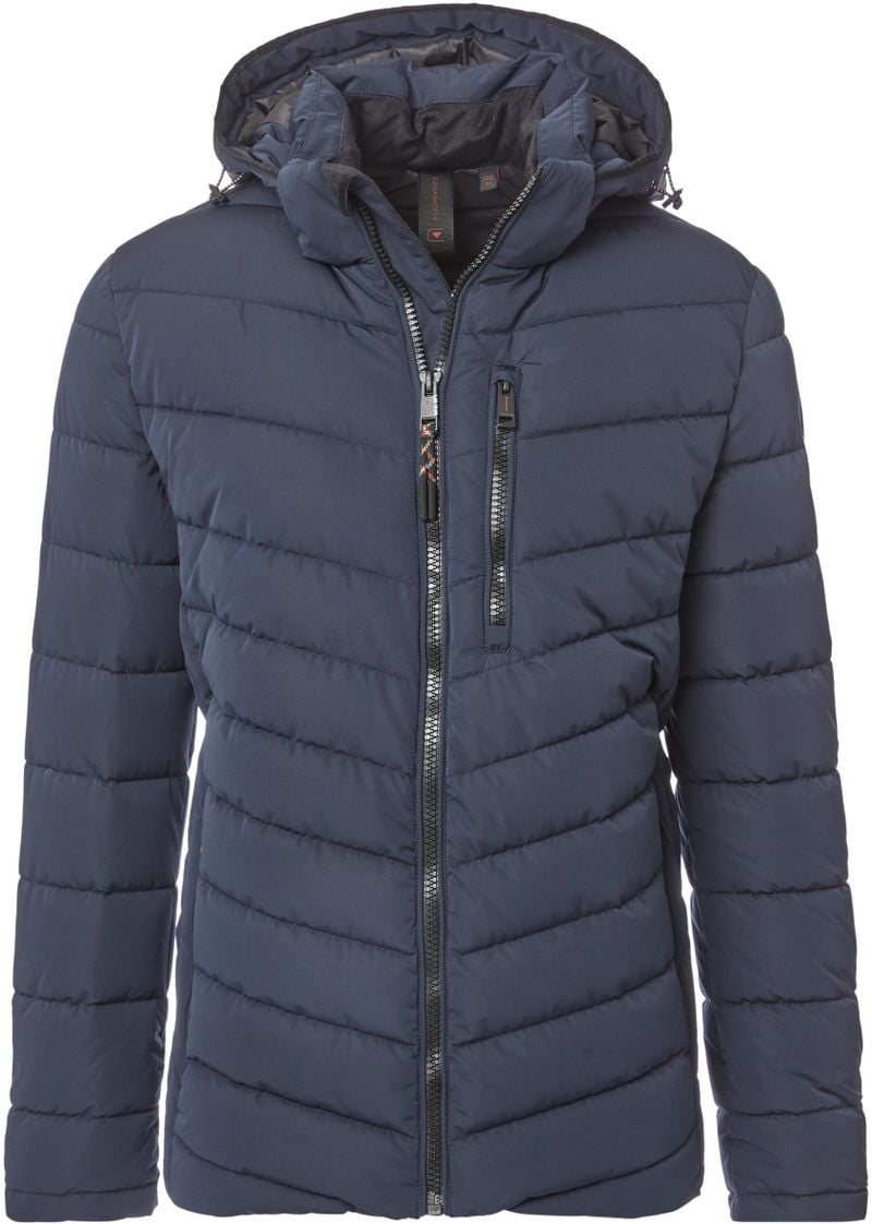 Casa Moda Jas Hooded Puffer Navy