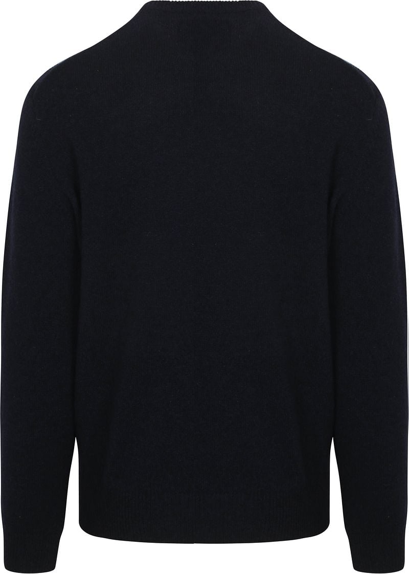 Gant Pullover Wool Blend Argyle Navy - Größe M günstig online kaufen
