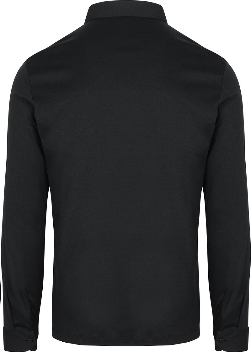 Desoto Longsleeve Poloshirt Essential Black