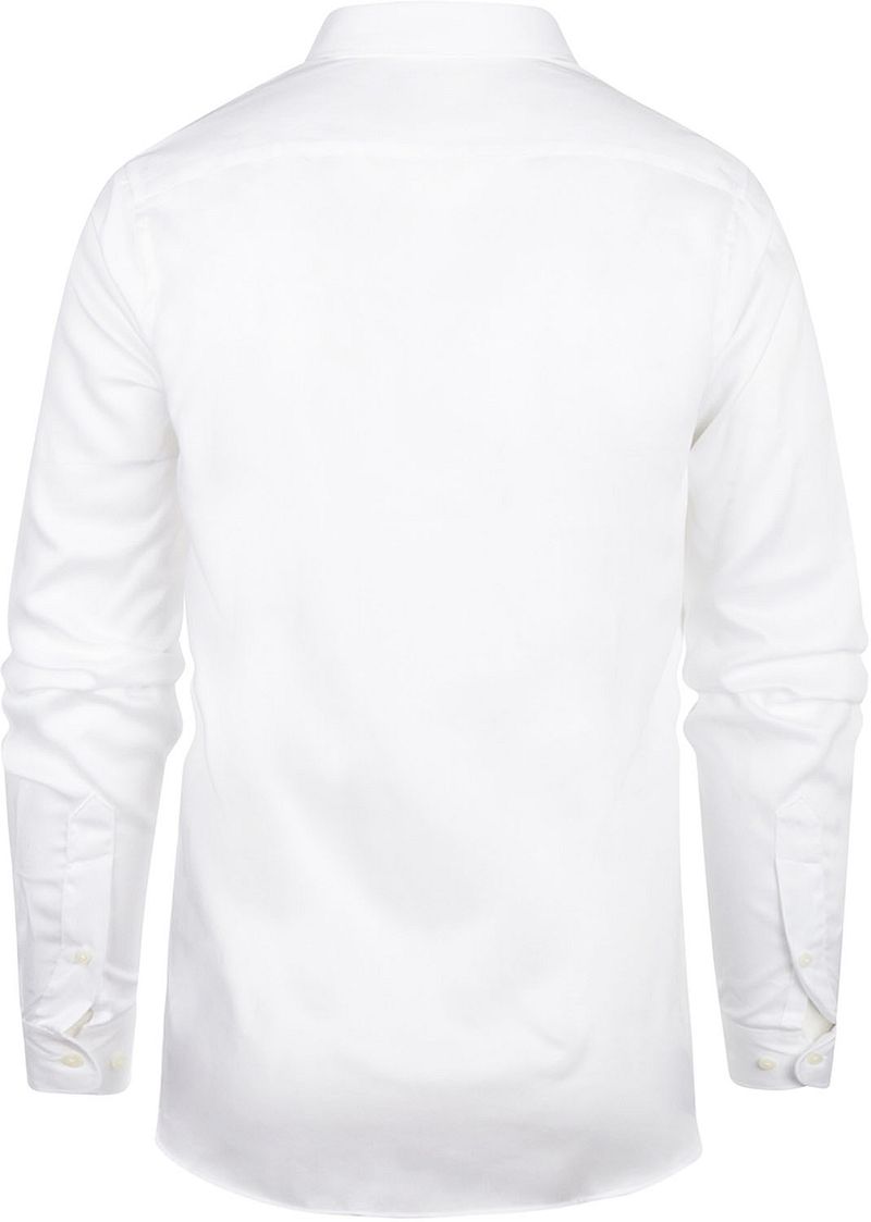Steppin' Out Hemd Slim-Fit Dobby Weiß - Größe XL günstig online kaufen
