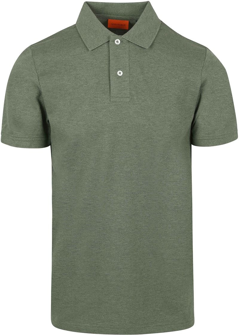 Suitable Mang Poloshirt Grün  - Größe S günstig online kaufen