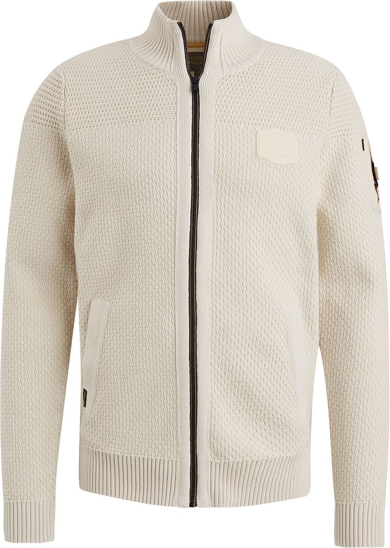 PME LEGEND Heren Truien & Vesten Zip Jacket Cotton Structure Beige