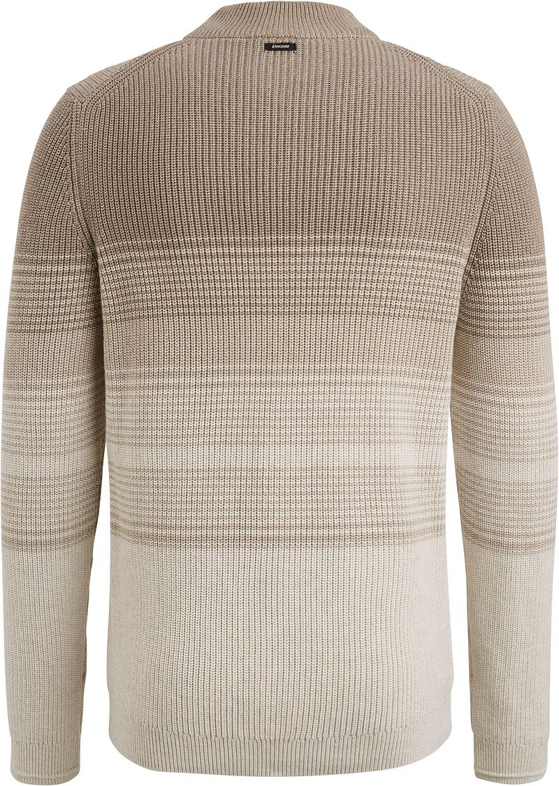 Vanguard Trui Knitted Streep Beige