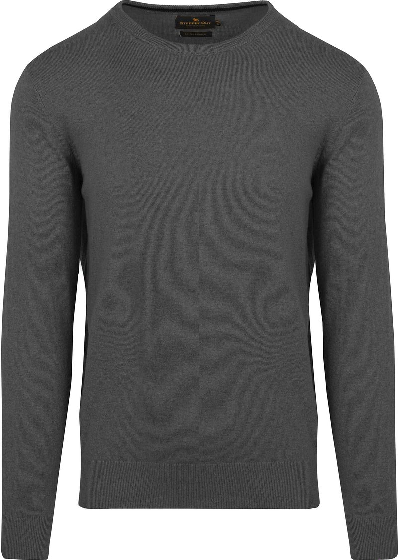 Steppin' Out Pullover Cotton Cashmere Anthrazit - Größe M günstig online kaufen