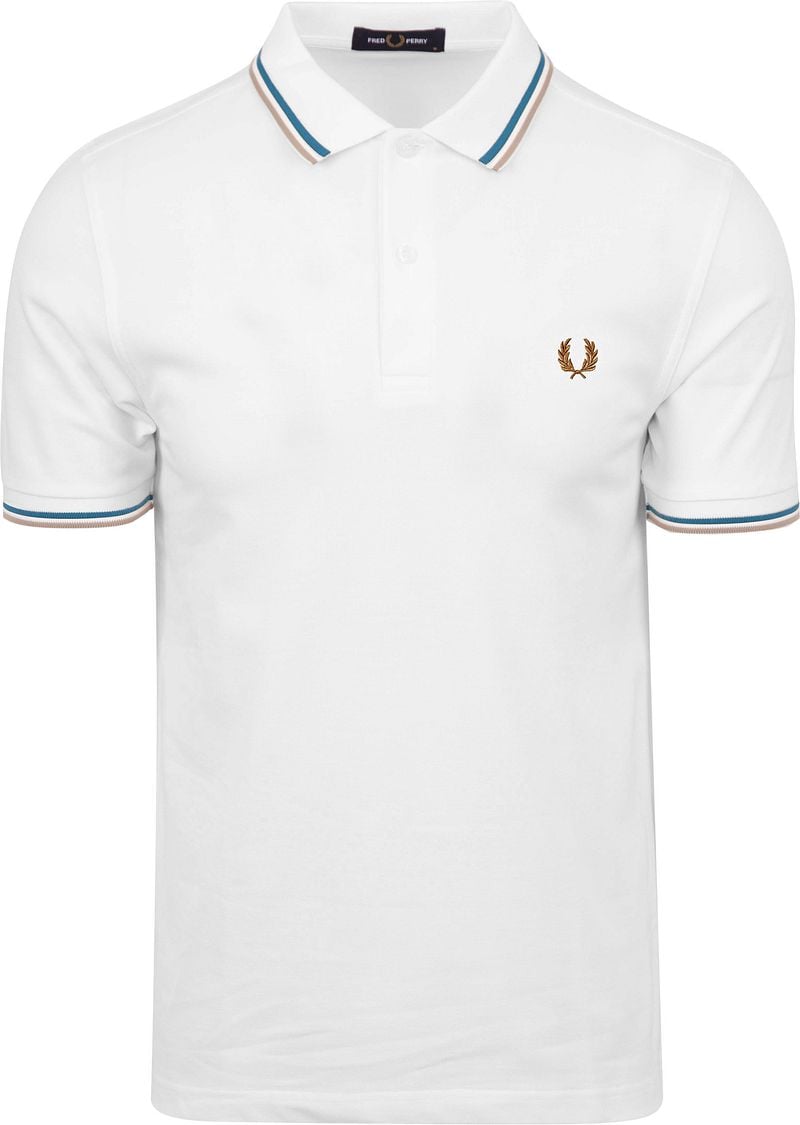 Fred Perry Polo M3600 Wit V21