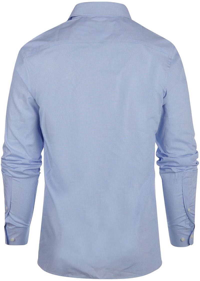 Steppin' Out Hemd Slim-Fit Karos Hellblau - Größe L günstig online kaufen