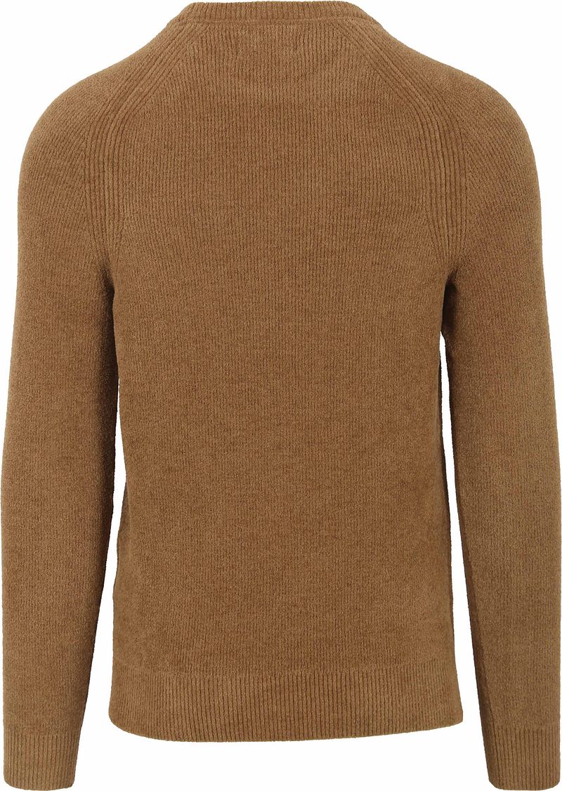 No Excess Trui Ribknit Khaki