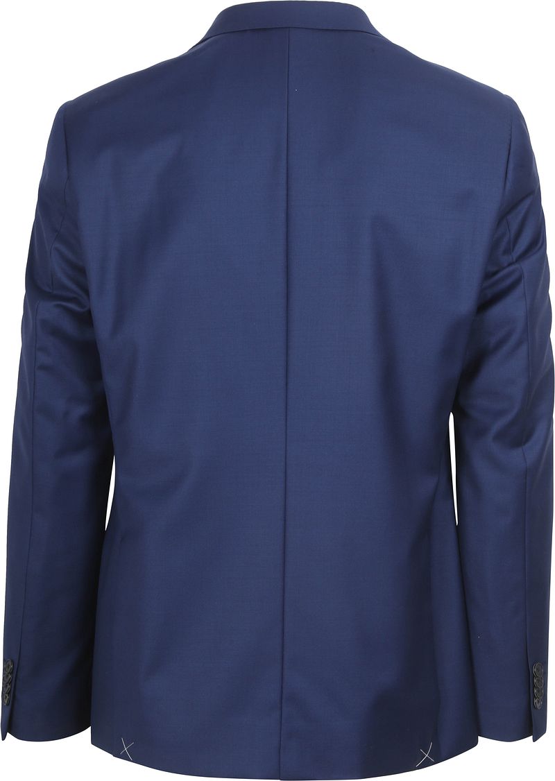Suitable Kostuum Wol Royal Blauw