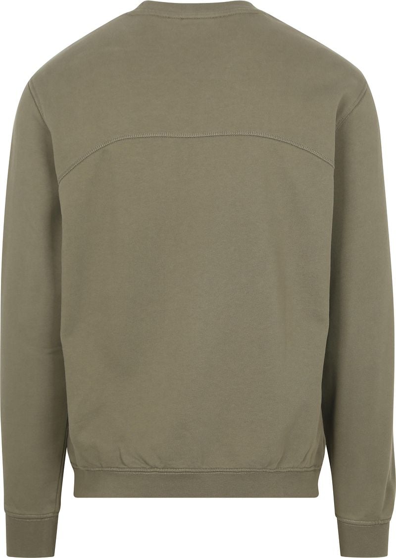 Napapijri Badge Sweater Olijfgroen
