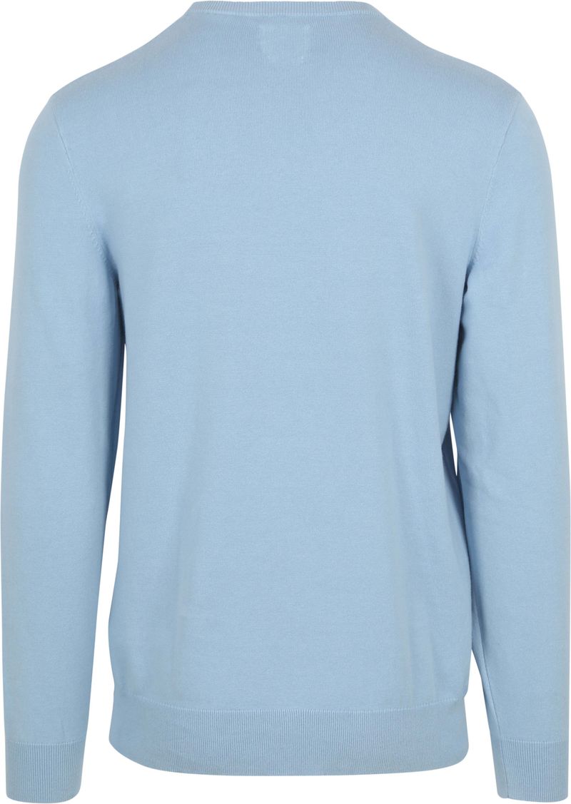 Levi's Chambray Sweater Lichtblauw