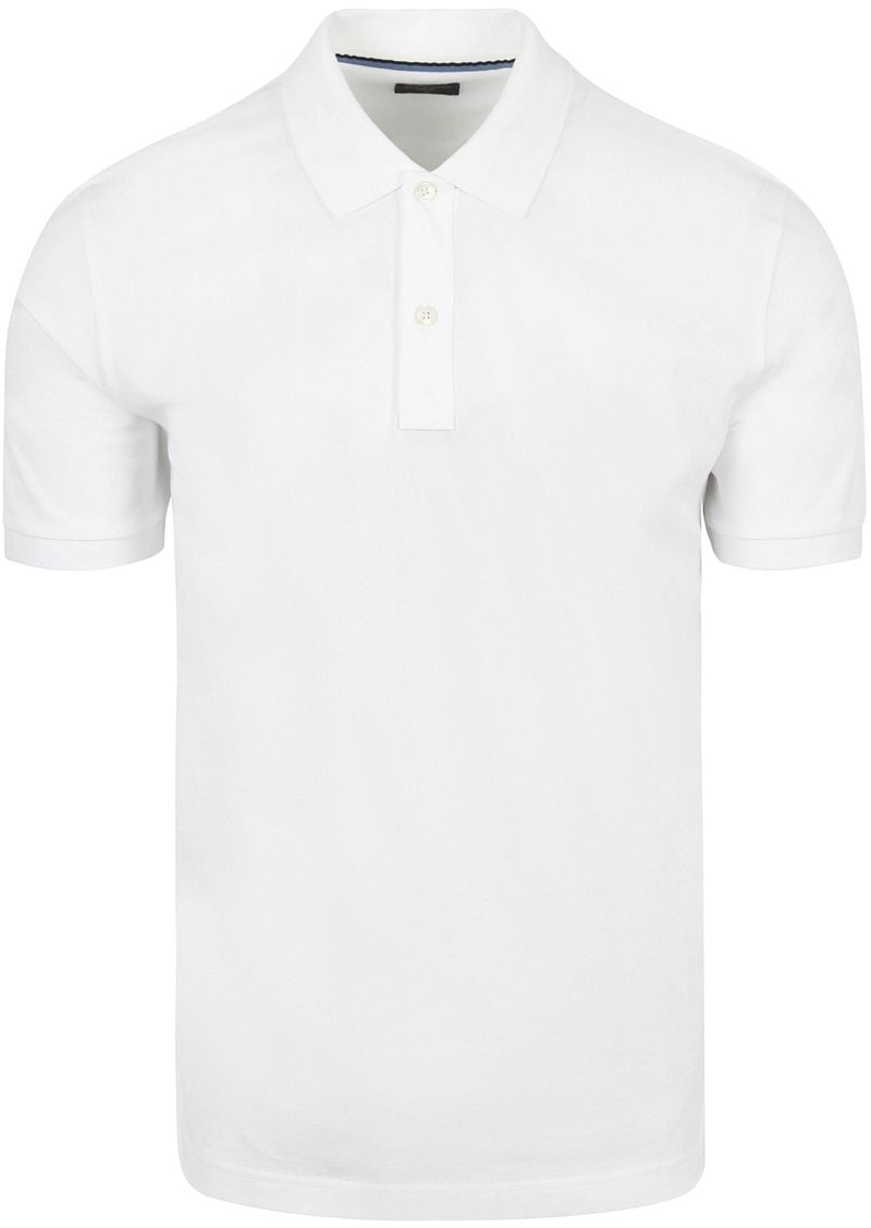 Olymp Poloshirt Piqué Wit