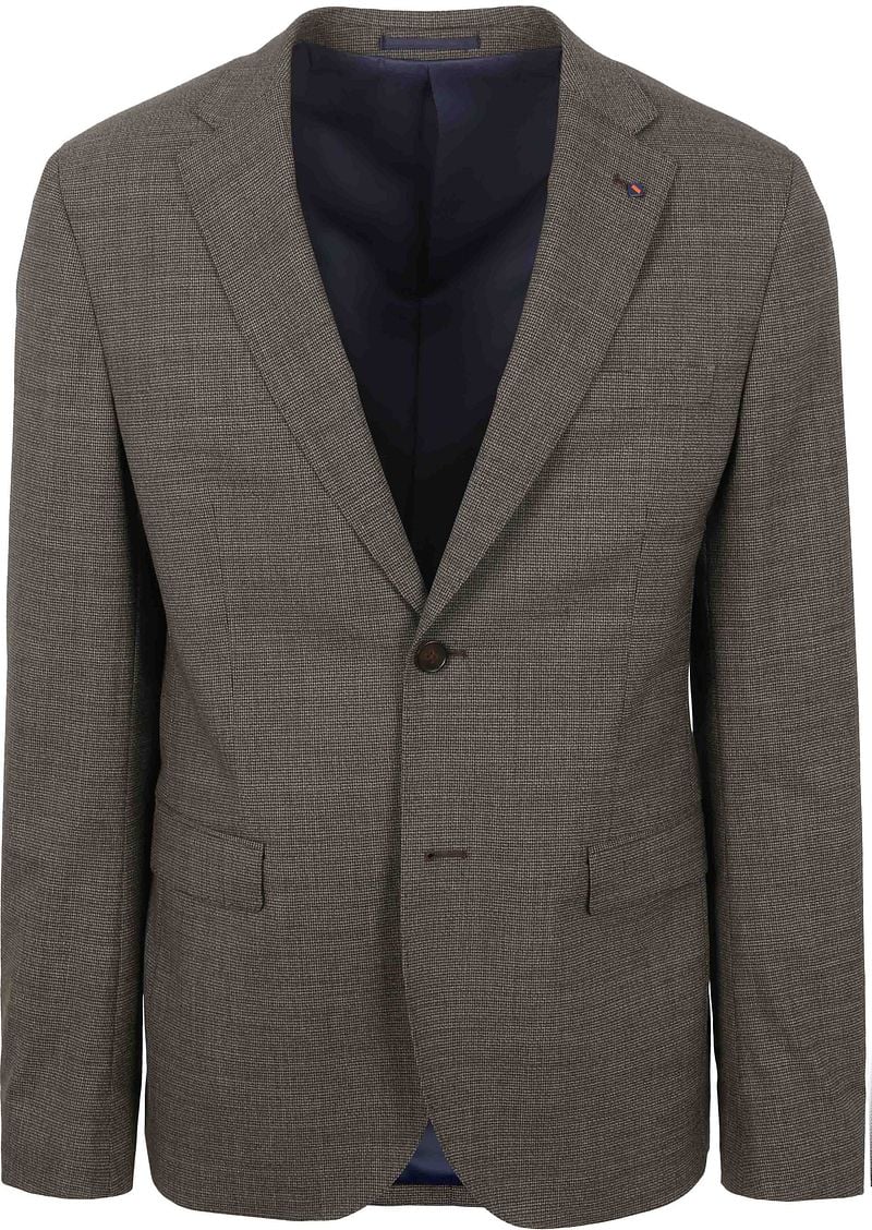 Suitable Strato Pied De Poule Suit Wool Ember Gold - Größe 52 günstig online kaufen