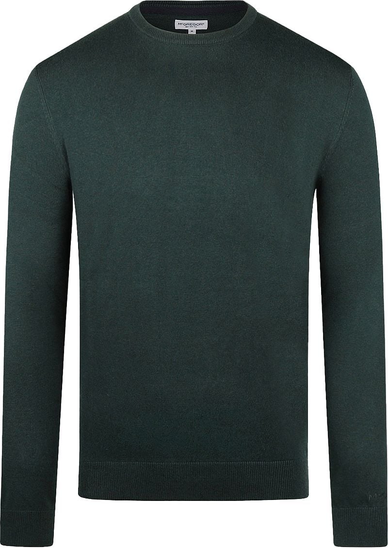 McGregor Trui Merino Blend Donkergroen
