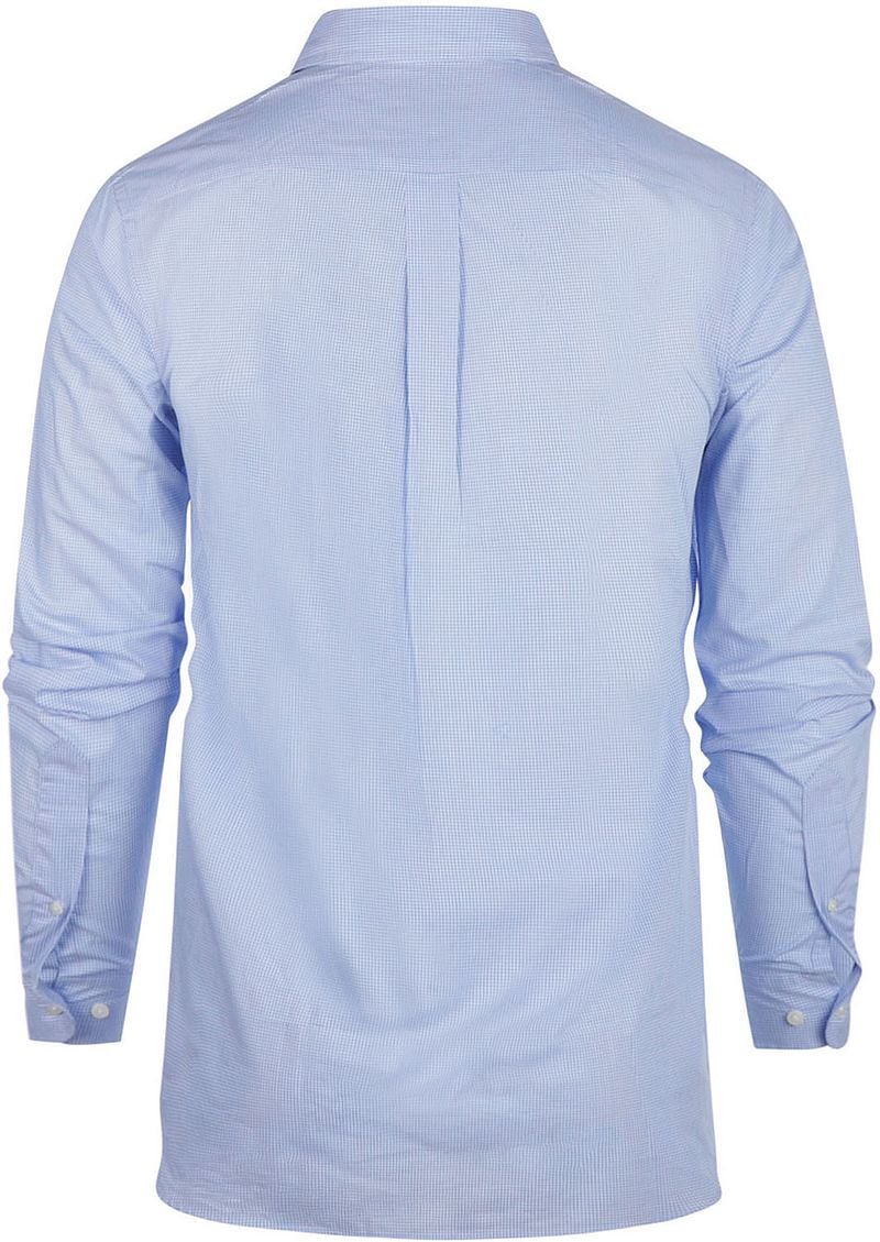 Steppin' Out Hemd Mini Karos Hellblau - Größe L günstig online kaufen
