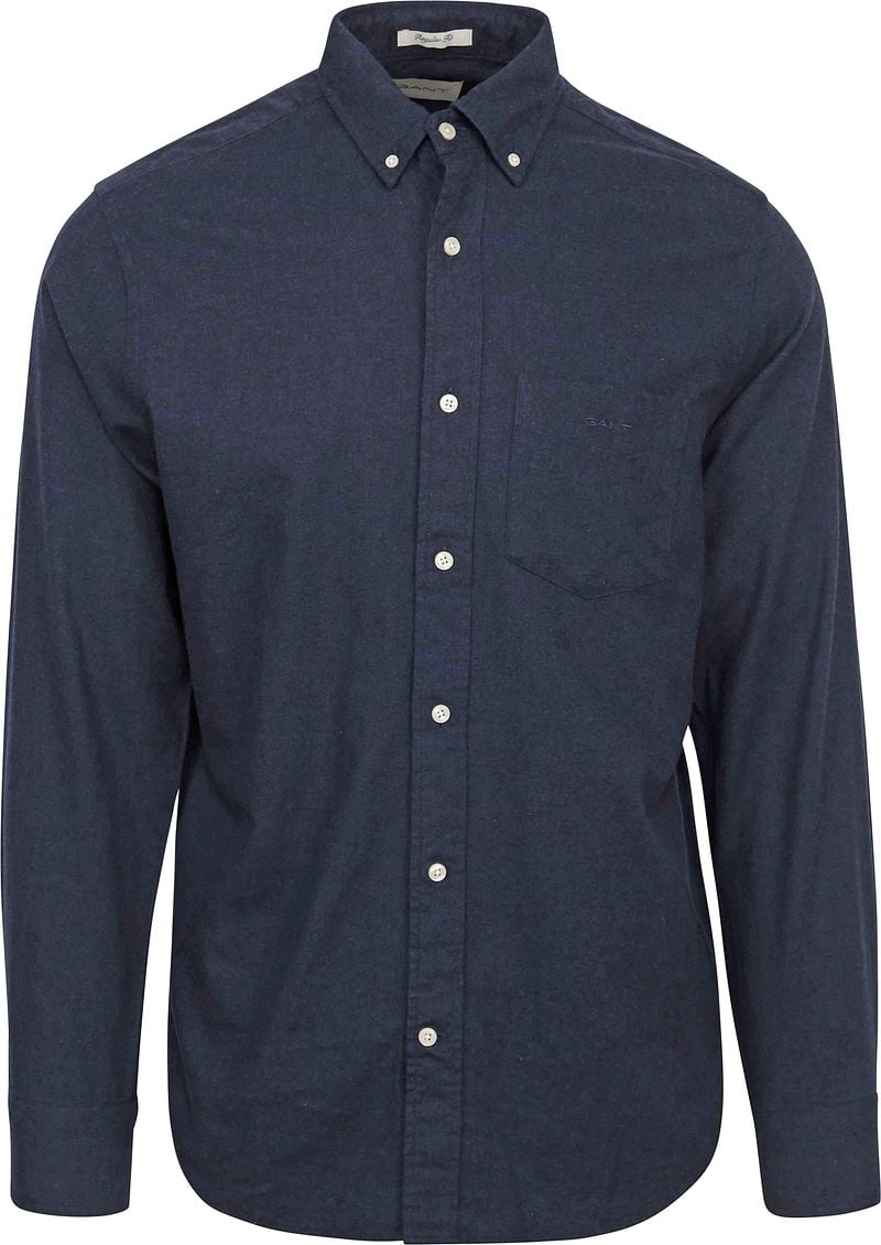 Gant Flanel Overhemd Navy