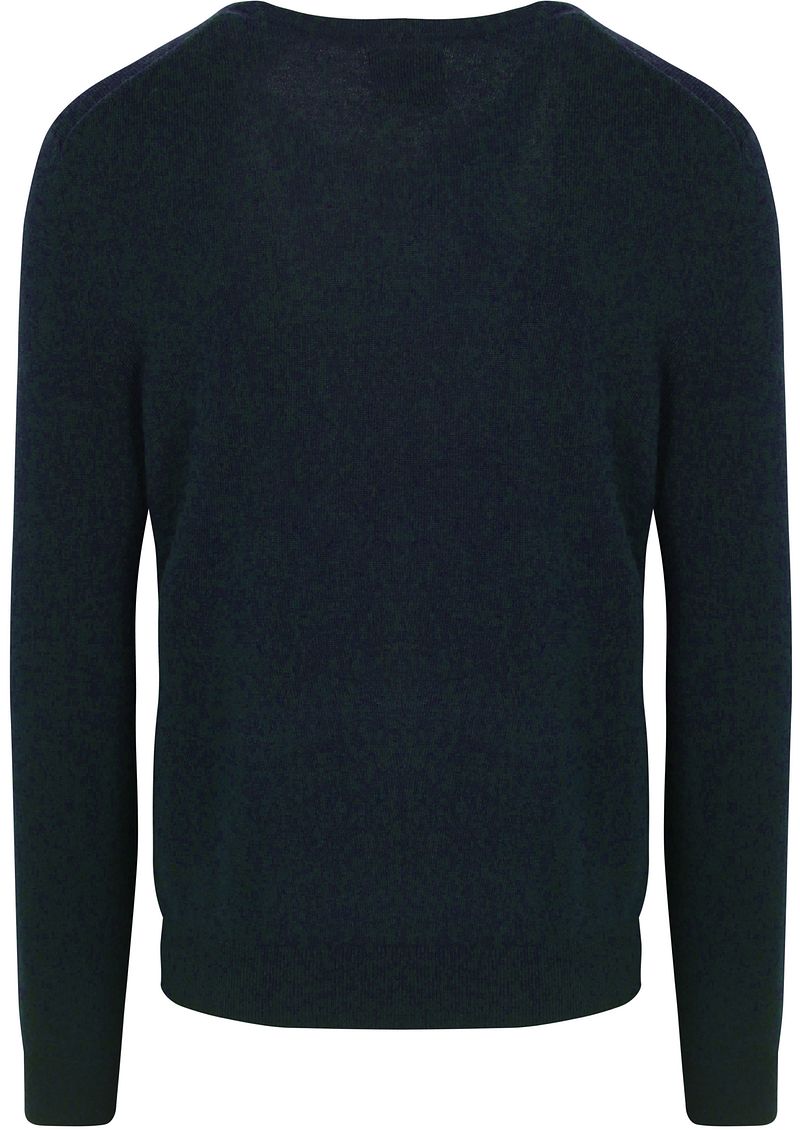 Gant V-Ausschnitt-Pullover "EXTRAFINE LAMBSWOOL V-NECK", mit Logostickerei günstig online kaufen