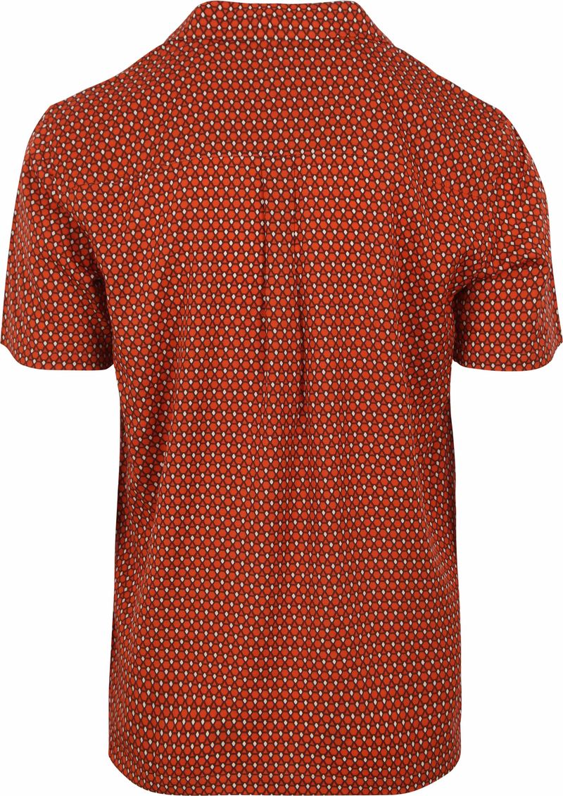 Superdry Overhemd Short sleeve Rood Philomena Red Print
