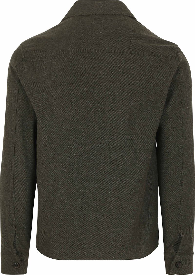 Suitable Drop Loop Overshirt Army Groen
