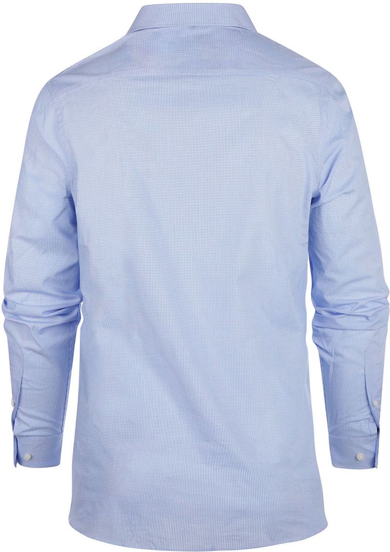 Steppin' Out Hemd Slim-Fit Karos Hellblau - Größe 3XL günstig online kaufen