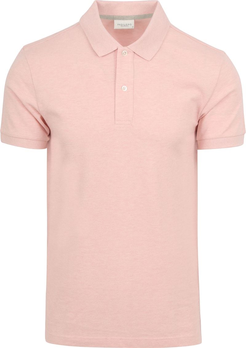 Profuomo Piqué Poloshirt Rosa - Größe XL günstig online kaufen