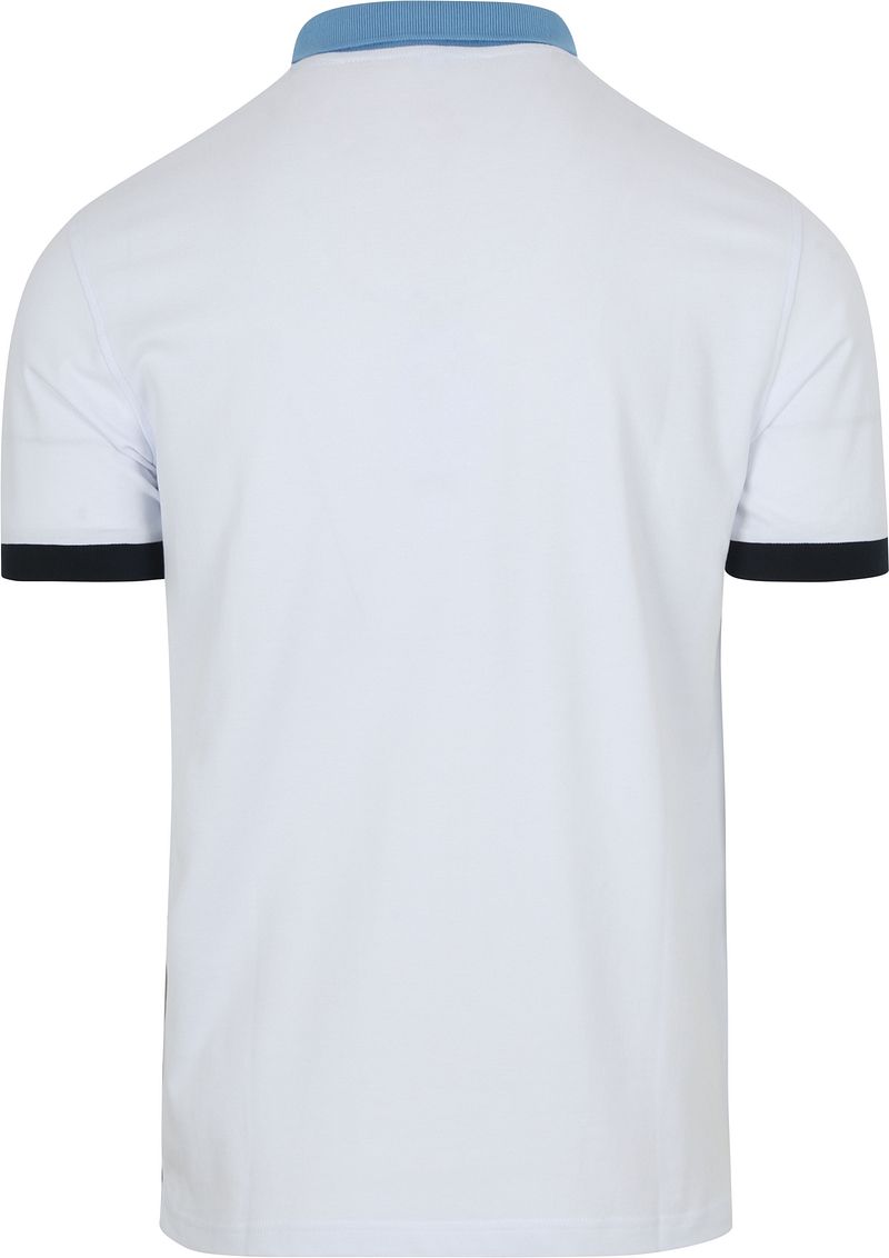 Sun68 Poloshirt Color Way Wit
