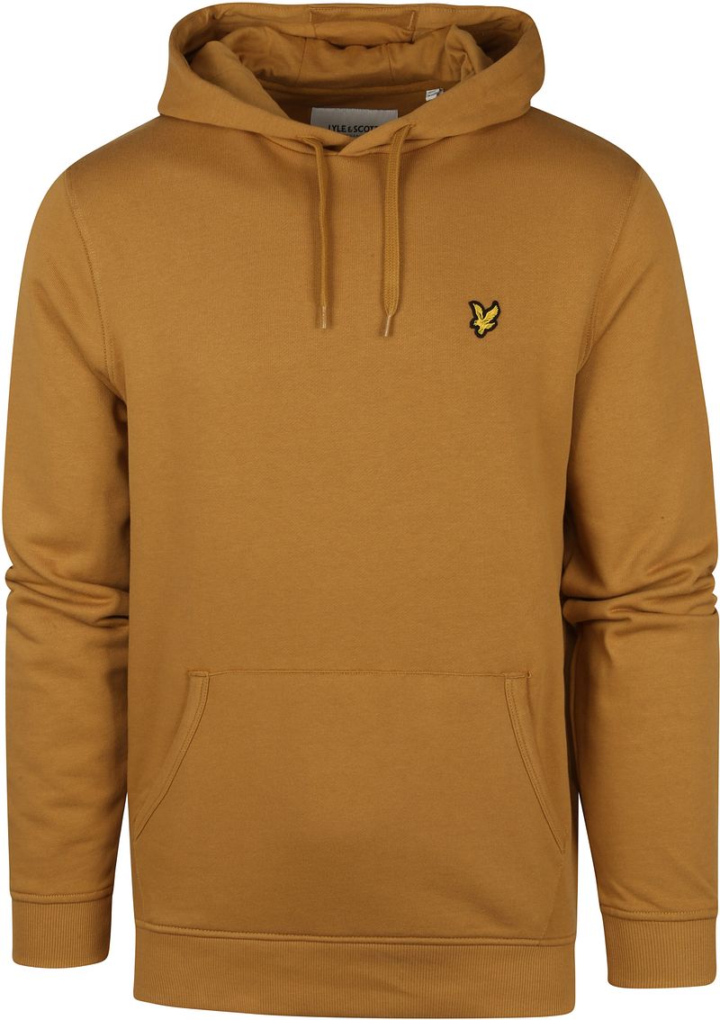 Lyle and Scott Sweat à Capuche Ocre Jaune taille S