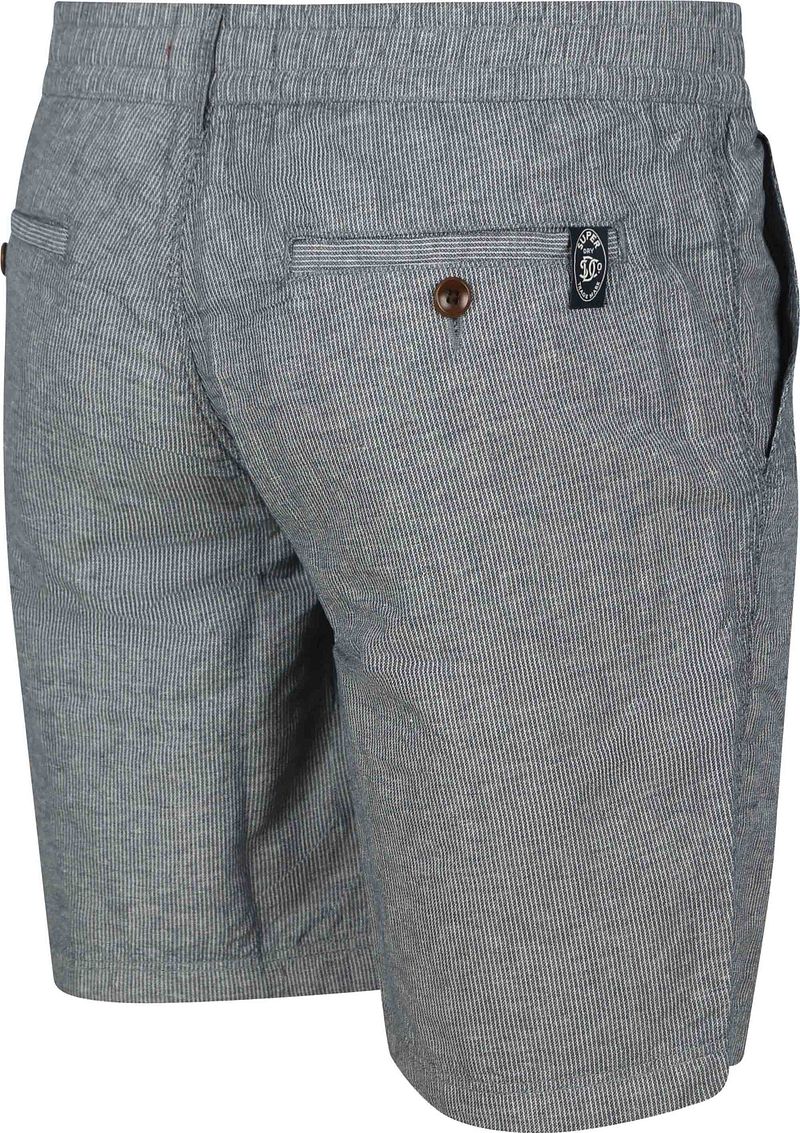 Superdry Short Linen Merchant navy Stripe