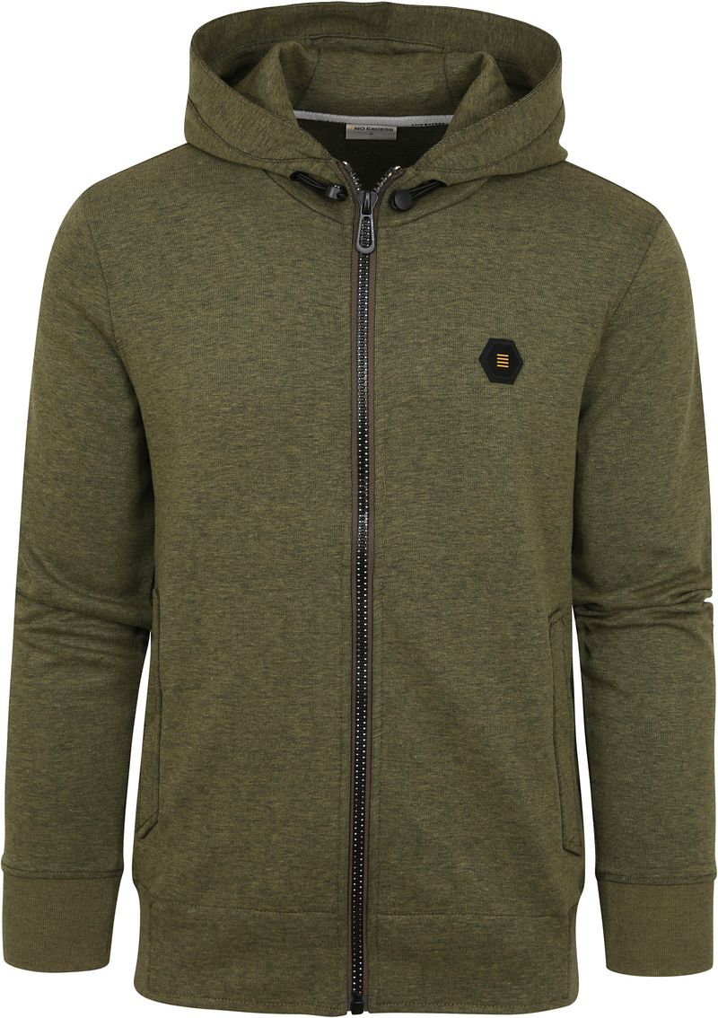 Cardigan No-Excess Vert foncé Vert taille M