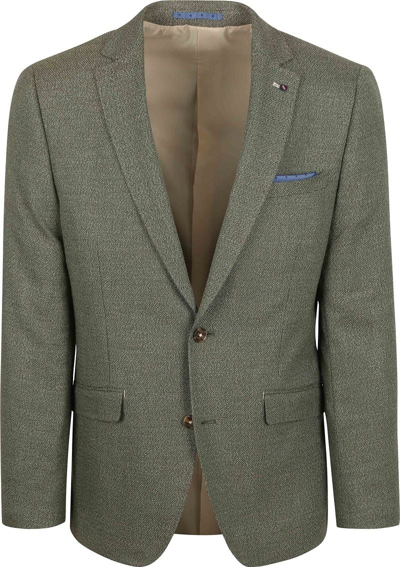 Suitable Heleen Blazer Melange Grün - Größe 52 günstig online kaufen