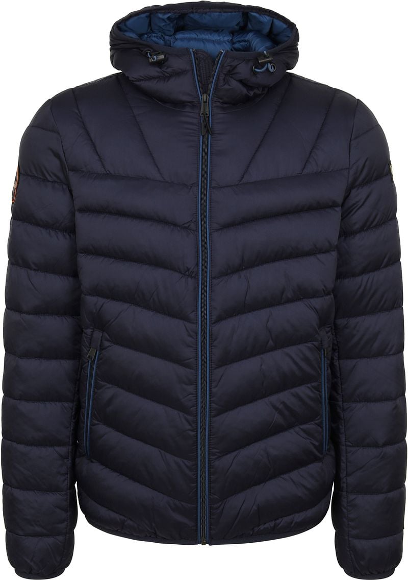 Napapijri Jas Aerons Navy Blauw