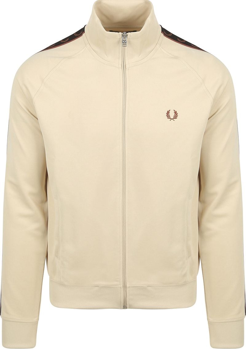 Fred Perry Jack Contrast Tape Ecru - Größe M günstig online kaufen