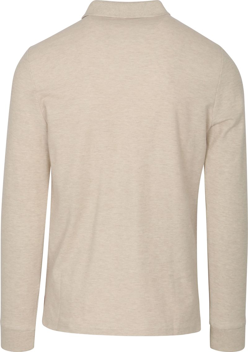 new zealand auckland NZA Longsleeve Polo Isaac Piqué Sand