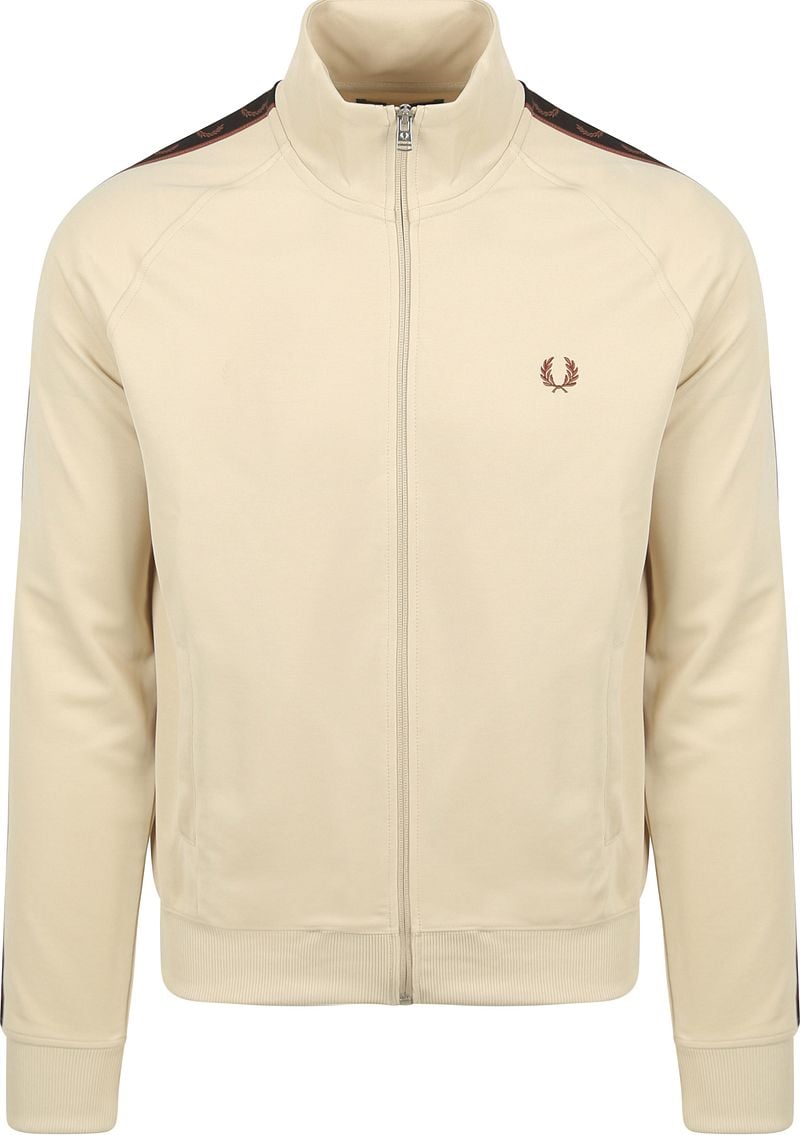 Fred Perry Jack Contrast Tape Ecru - Größe L günstig online kaufen