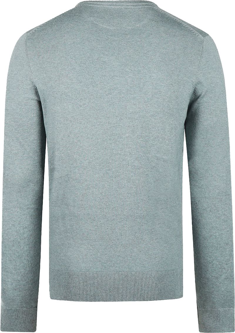 McGregor Pullover Merinowolle V-Ausschnitt Sage Grün - Größe M günstig online kaufen