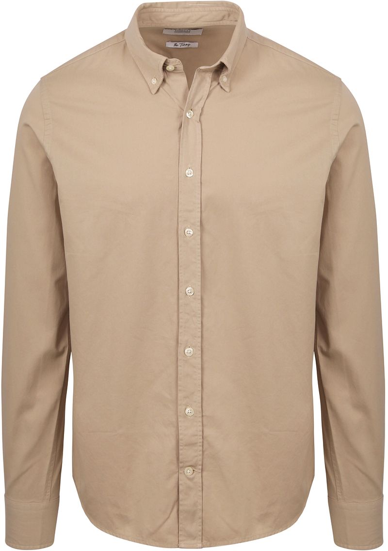 King Essentials The Tommy Hemd Beige