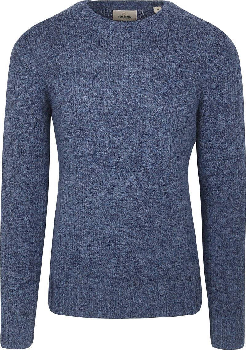 DSTREZZED Heren Truien & Vesten Per Crewneck Blauw