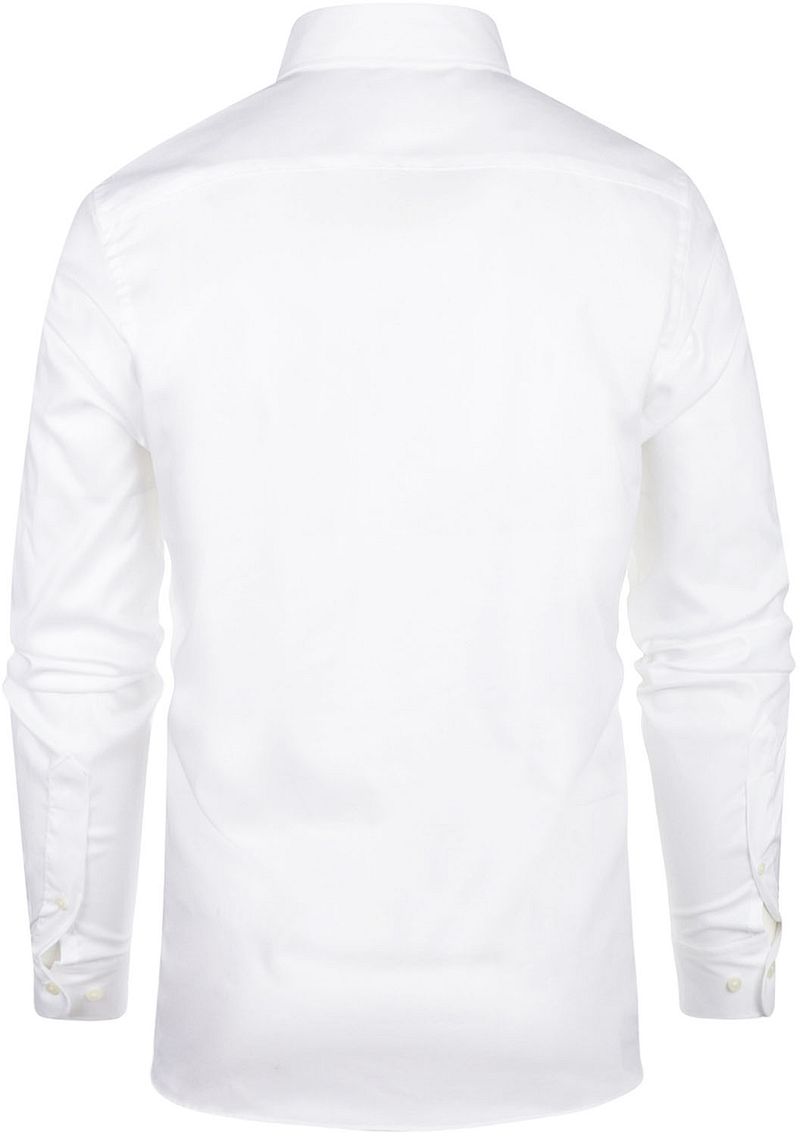 Steppin' Out Hemd Slim-Fit Dobby Weiß - Größe L günstig online kaufen