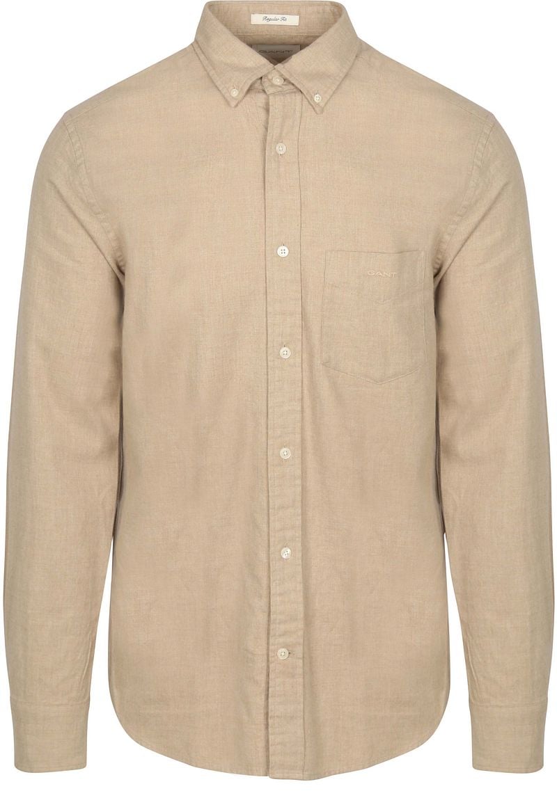 Gant Overhemd met lange mouwen REG FLANNEL MELANGE SHIRT