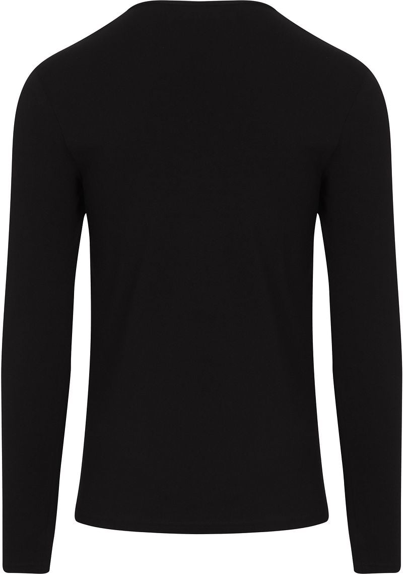 Garage Basic Longsleeve T-Shirt Stretch Schwarz - Größe L günstig online kaufen