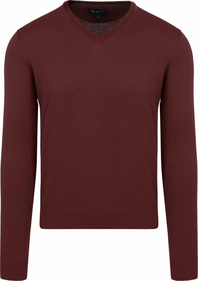 Suitable Respect Vinir Pullover Bordeaux