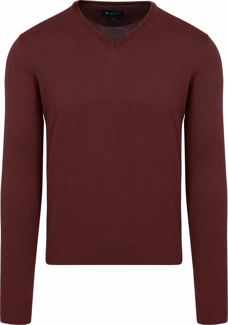 Suitable Respect Vinir Pullover Bordeaux